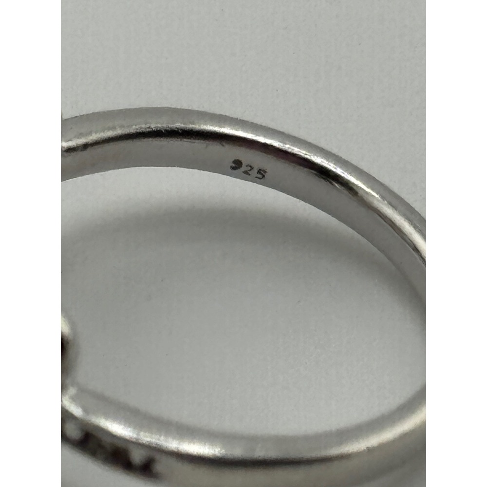 JWBR Sterling Silver Heart Infinity Ring‎ Size 7 - Picture 14 of 14